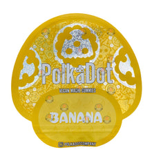 Load image into Gallery viewer, Polkadot Gummies Banana Mylar bags 3.5g (Empty Bag-Packaging only)
