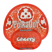 Load image into Gallery viewer, Polkadot Gummies Cherry Mylar bags 3.5g (Empty Bag-Packaging only)
