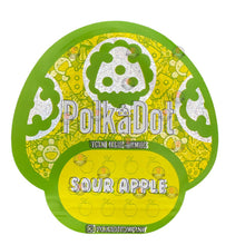Load image into Gallery viewer, Polkadot Gummies Sour Apple Mylar bags 3.5g (Empty Bag-Packaging only)
