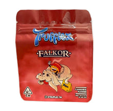 Load image into Gallery viewer, Trufflez Falkor Mylar bag 3.5g Smell Proof Airtight Mylar Bag- Packaging Only
