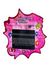 Load image into Gallery viewer, Backpack Boyz Candy Popzz cut out Mylar zip lock bag 3.5G
