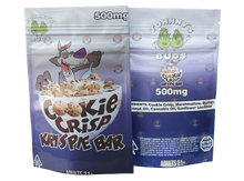 Load image into Gallery viewer, Cookie Crisp Krispie Bar 500mg Mylar bags -Empty Packaging Only
