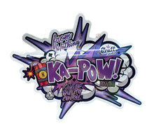 Load image into Gallery viewer, KA POW Mylar bag  3.5g cut out-Purple
