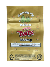 Load image into Gallery viewer, Medicated Twix Cookies Bar 500mg Mylar bags -Empty Packaging Only
