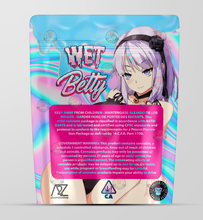 Load image into Gallery viewer, Wet Betty Holographic Mylar bag 3.5g - Black Unicorn - Packaging only
